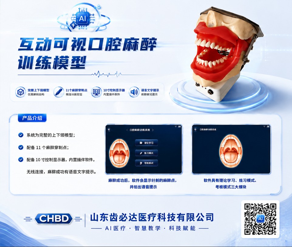 互动可视口腔麻醉训练模型